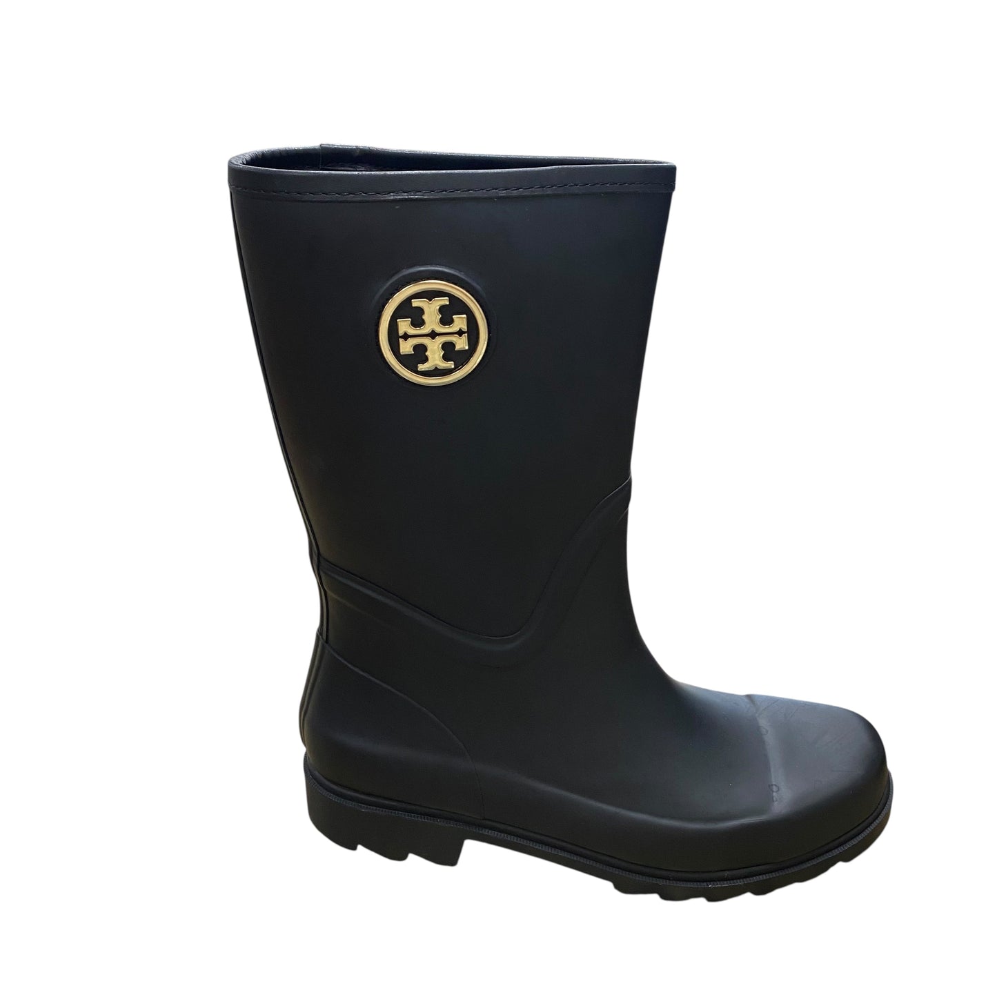 Boots Designer By Tory Burch In Black, Size:9