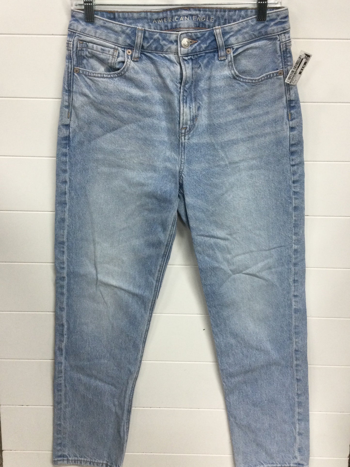Jeans Skinny By American Eagle In Blue Denim, Size:8