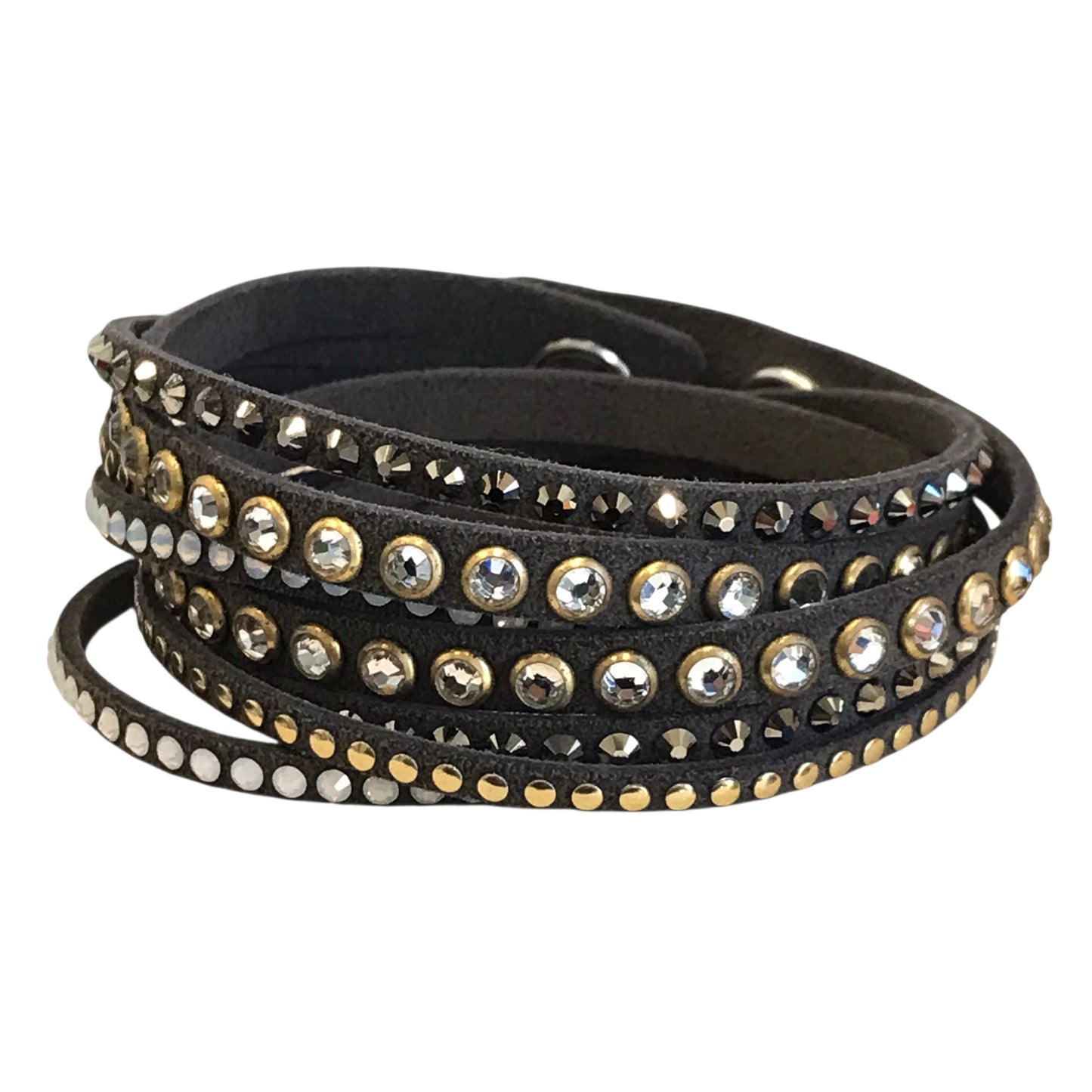 Bracelet Designer By Swarovski In Brown