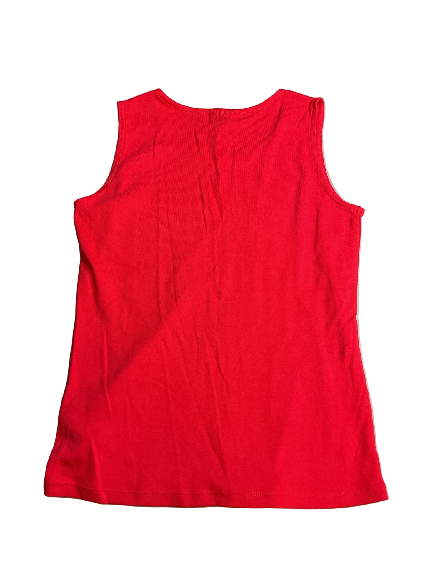Tank Top By Rafaella In Red, Size:S