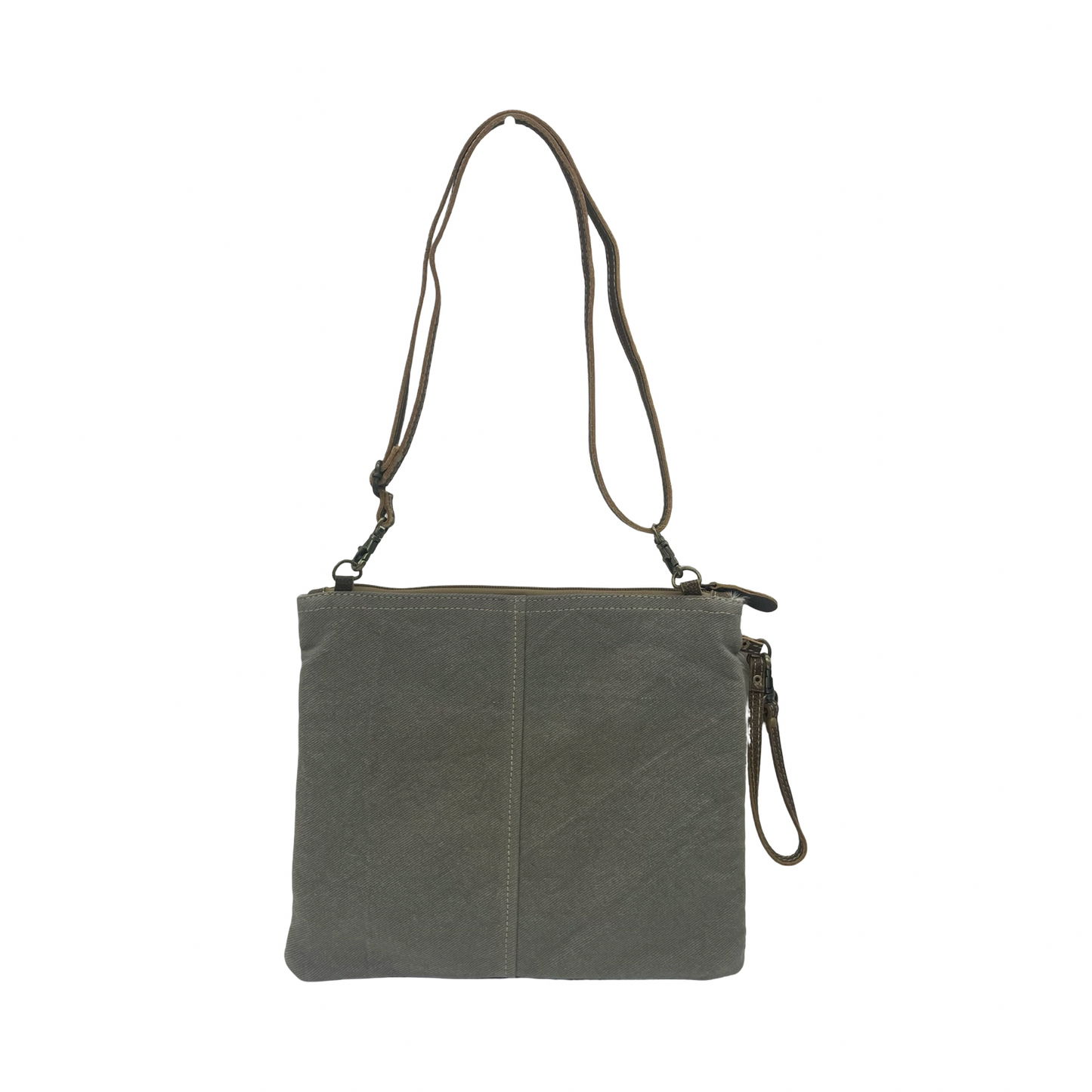 Crossbody By Myra In Brown, Size:Medium