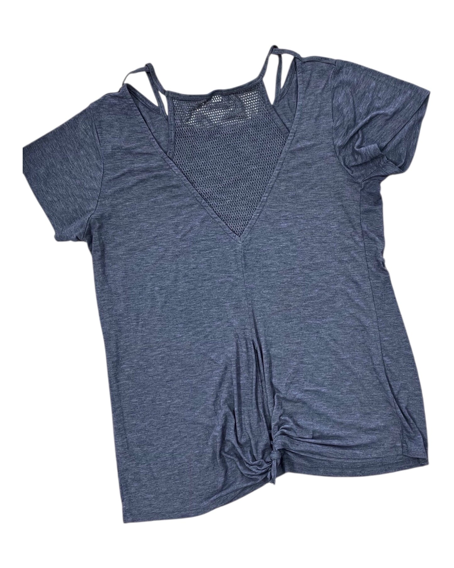 Top Ss By Champion In Grey, Size:Xl