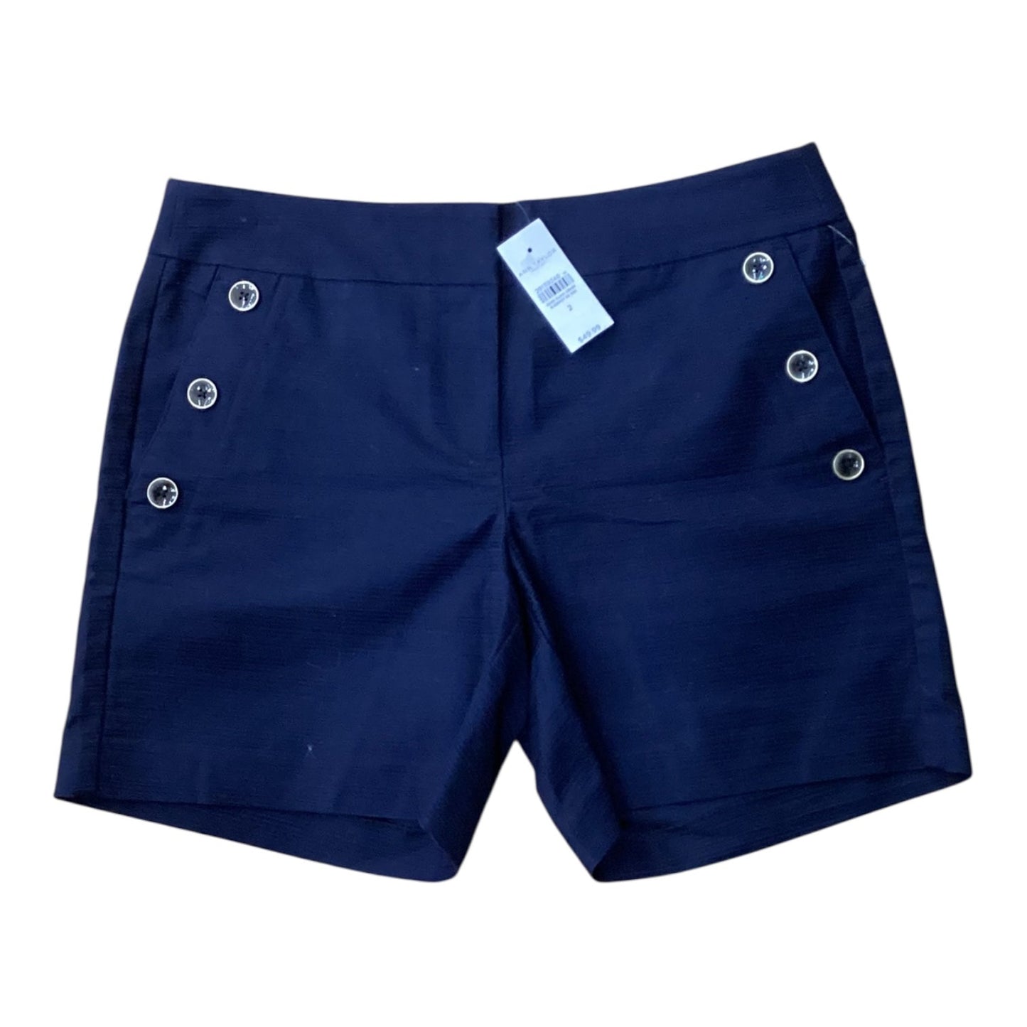 Shorts By Ann Taylor In Navy, Size:2