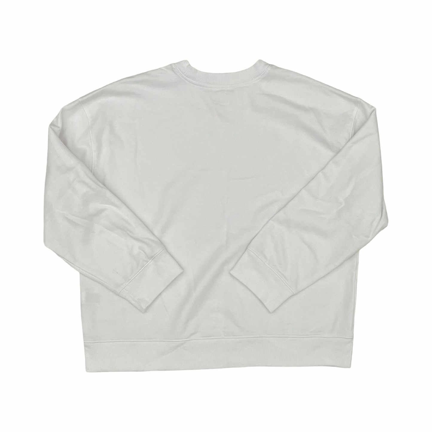 Sweatshirt Crewneck By Time And Tru In Red & White, Size:Xl