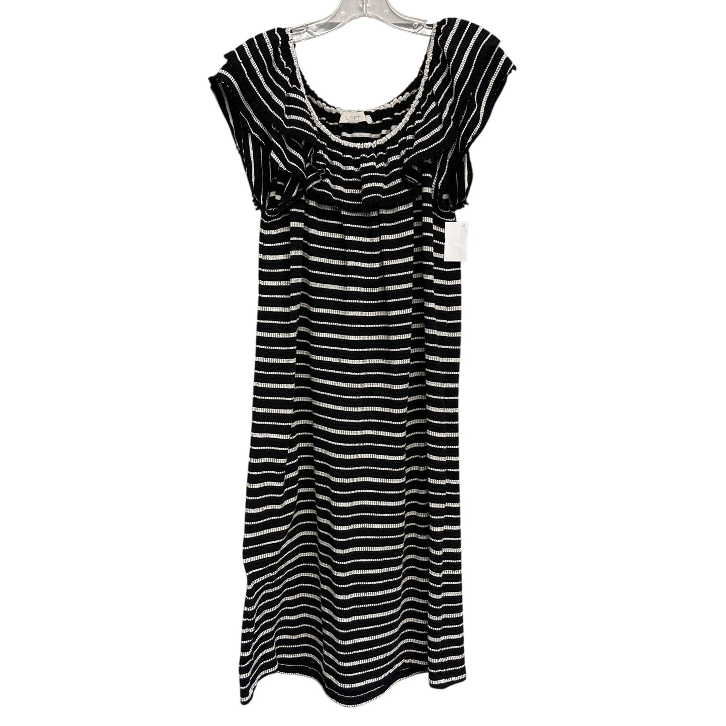 Dress Casual Short By Loft In Striped Pattern, Size:Xl