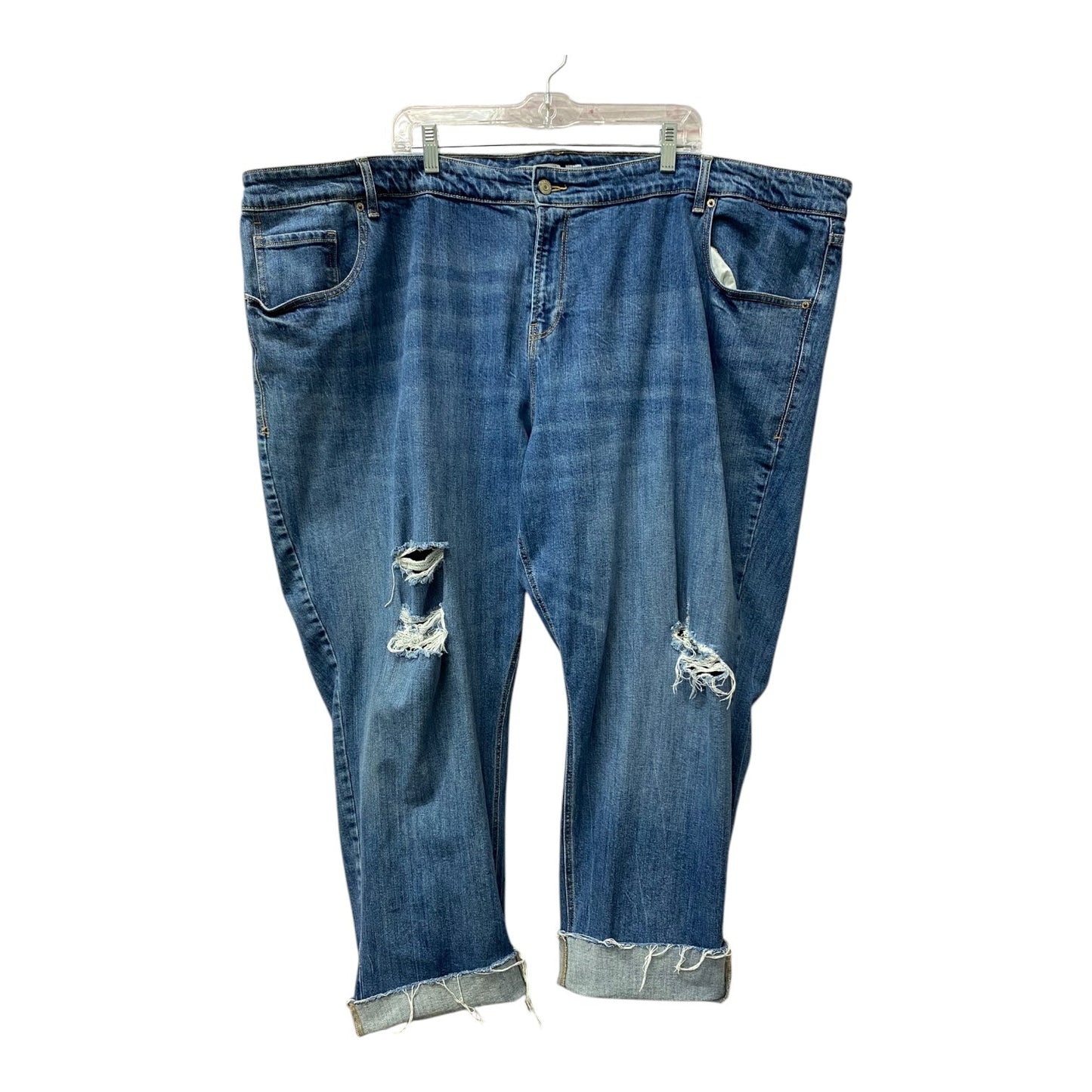 Jeans Boyfriend By Old Navy In Blue Denim, Size:28