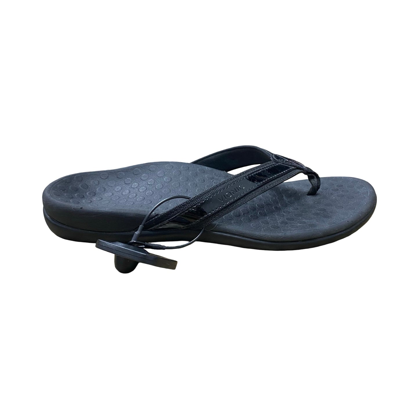Sandals Flip Flops By Vionic In Black, Size:8