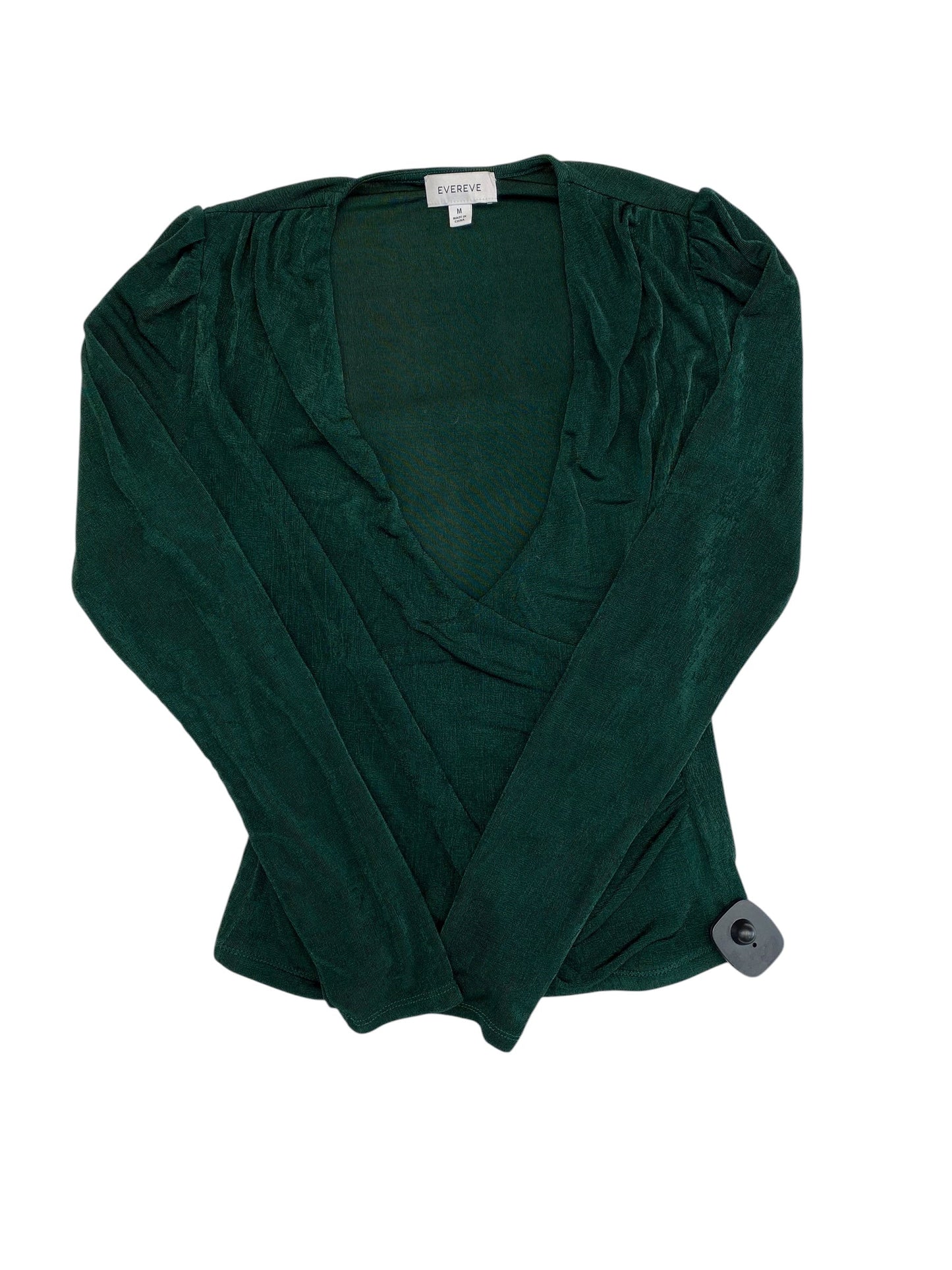 Top Ls By Evereve In Green, Size:M