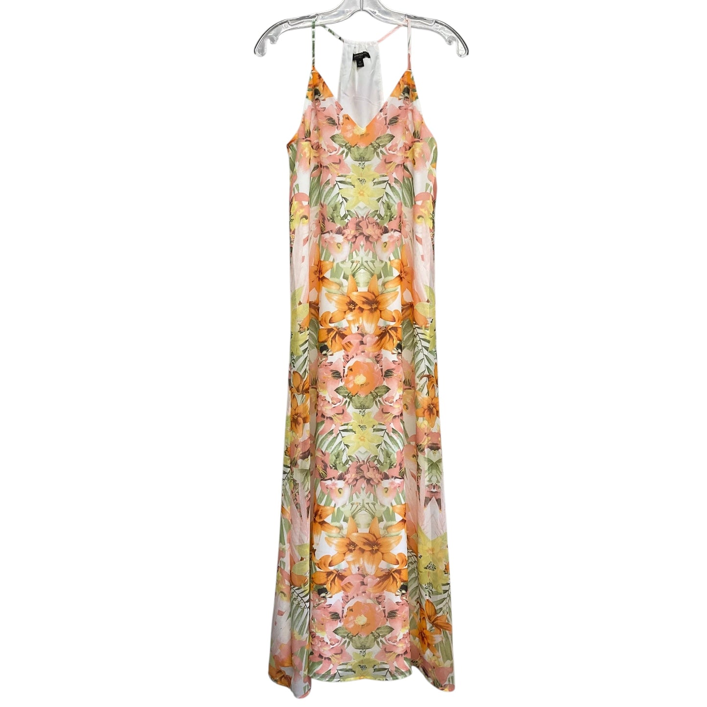 Dress Casual Maxi By Banana Republic In Floral Print, Size:Xs