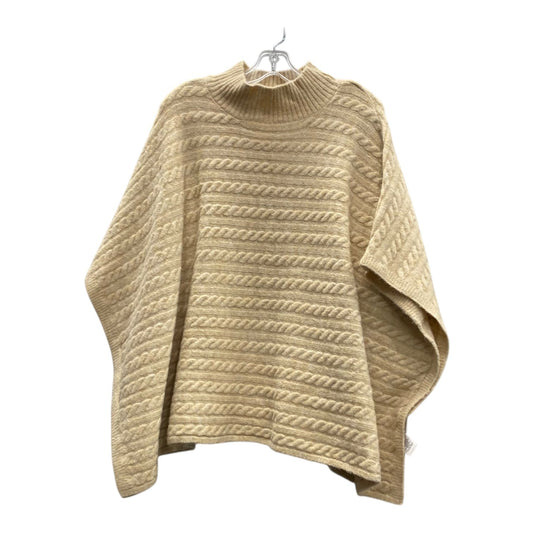 Poncho By Beachlunchlounge In Tan, Size:Xl