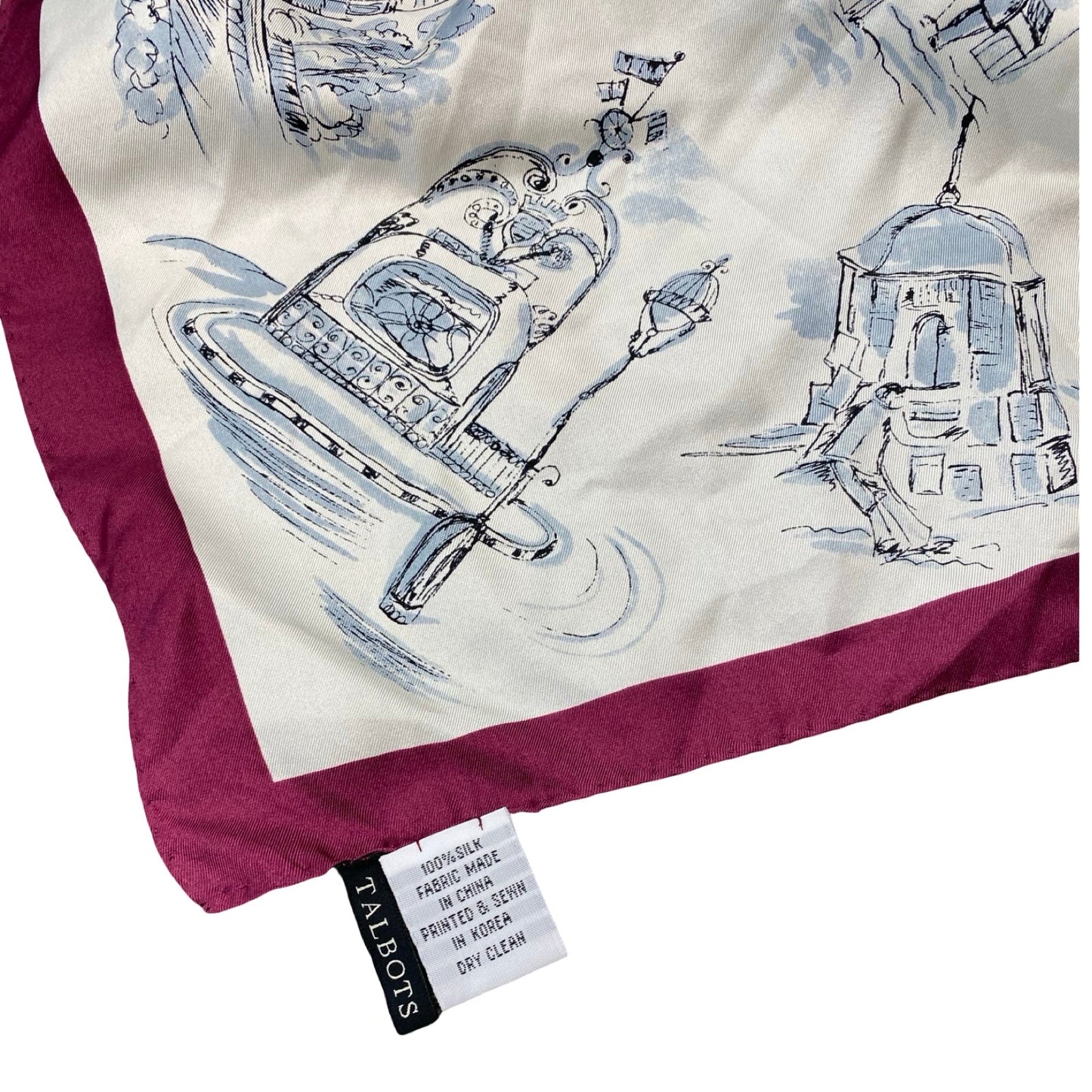 Scarf Square By Talbots In Multi