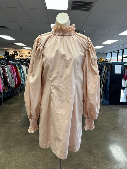 Dress Casual Short By En Saison In Peach, Size:M