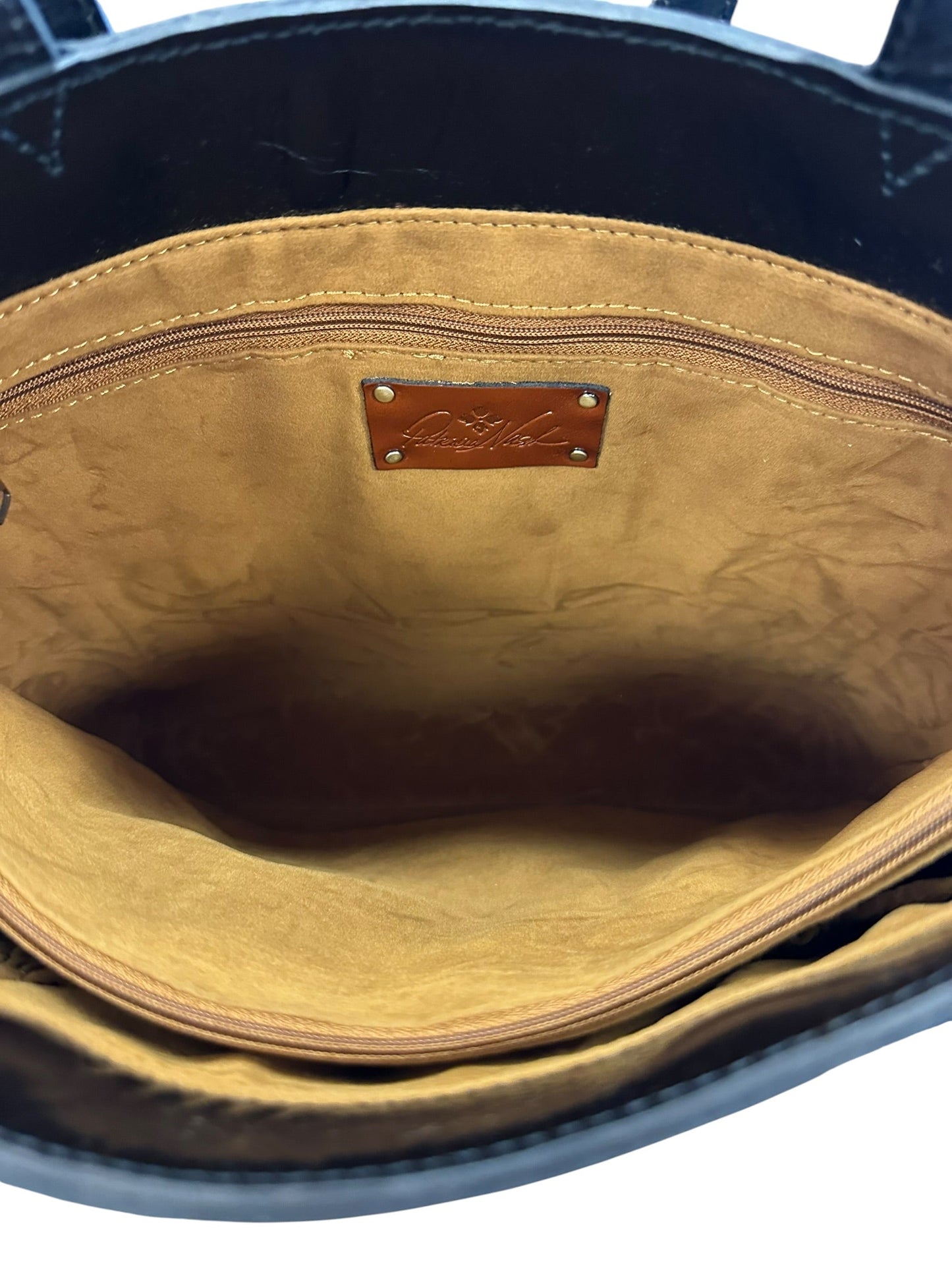 Tote Designer By Patricia Nash In Black, Size:Large