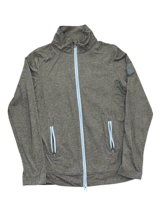 Athletic Jacket By Peter Millar In Grey, Size:M