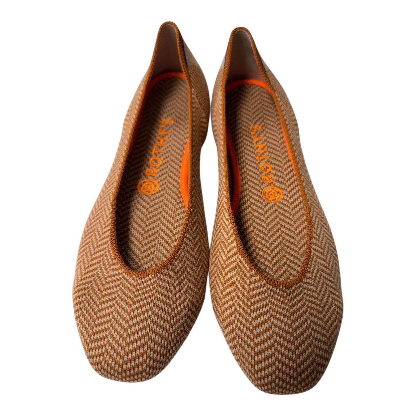 Shoes Flats By Rothys In Orange, Size:9