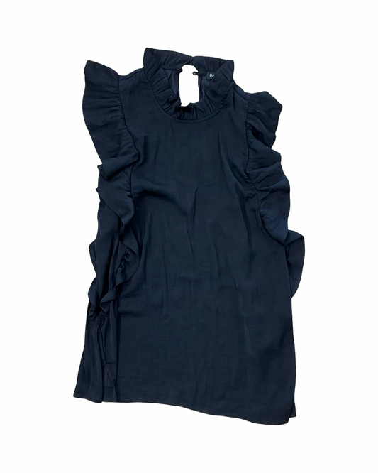 Top Sleeveless By Clothes Mentor In Black, Size:S
