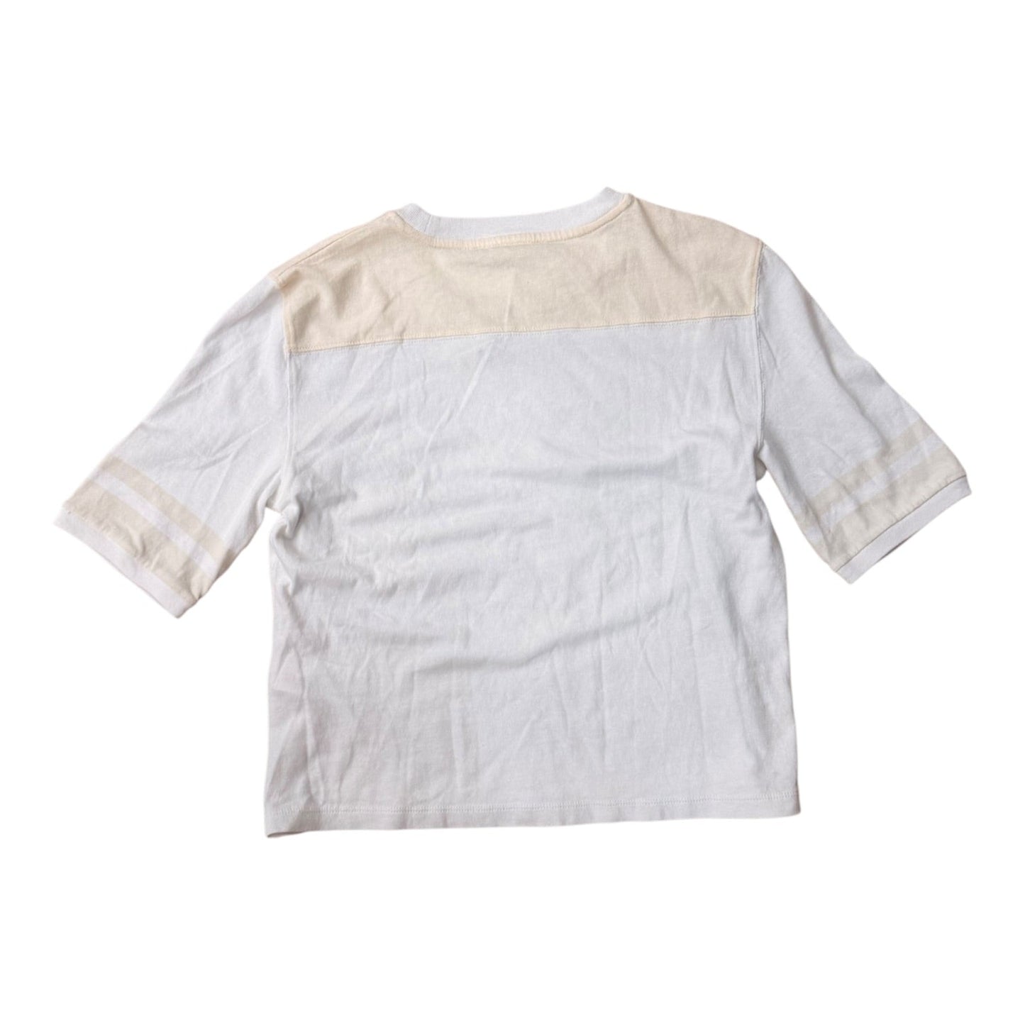 Top Ss By Madewell In Tan & White, Size:S