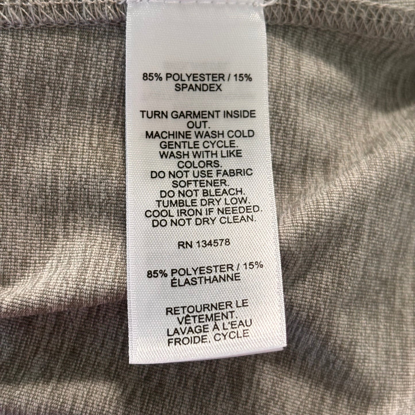 Athletic Top Short Sleeve By Vineyard Vines In Grey, Size: M