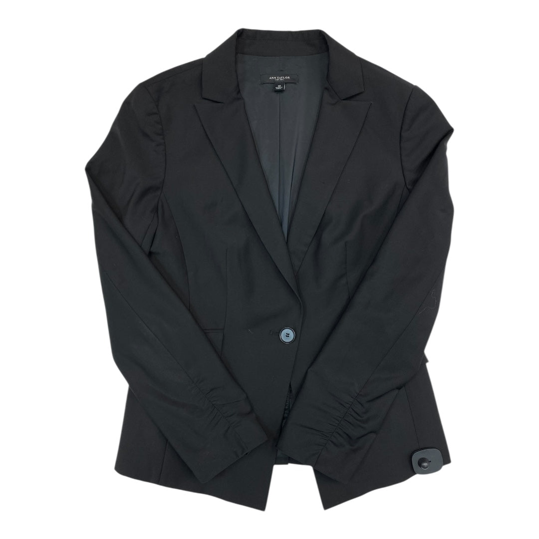 Blazer By Ann Taylor In Black, Size:10
