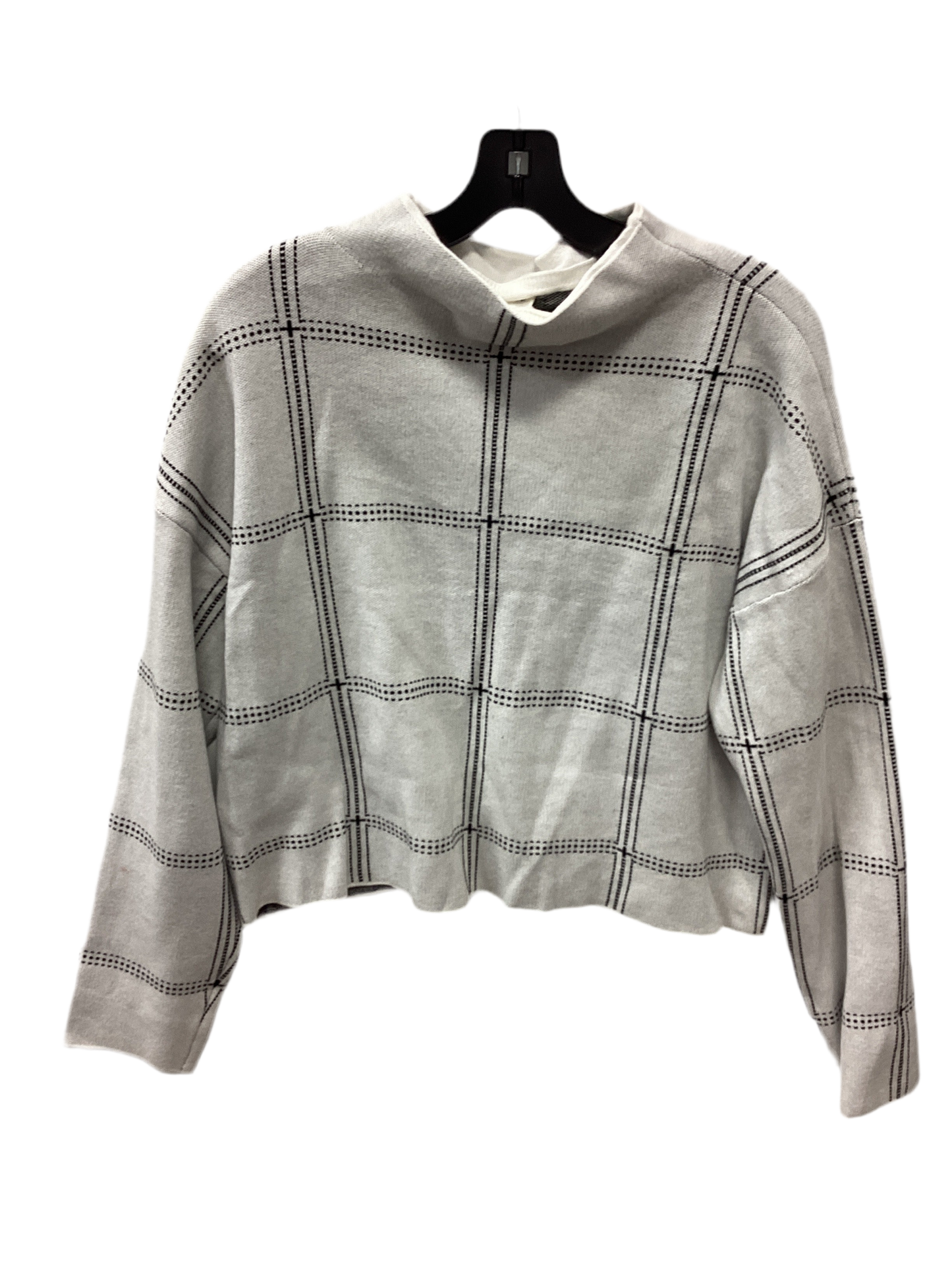 Sweater By Max Studio In Grey, Size:Xl