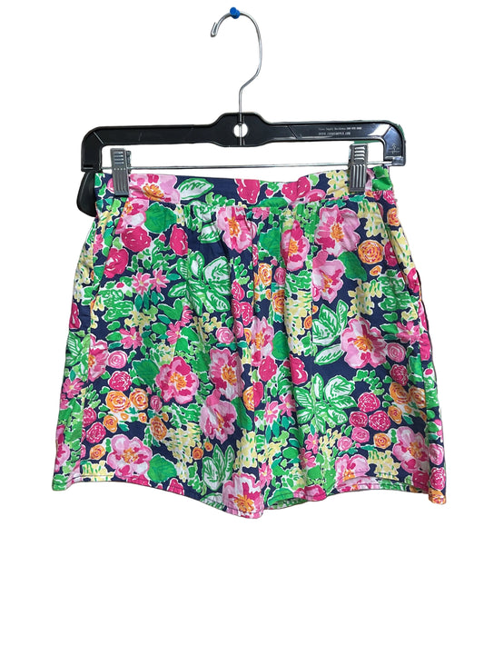 Skirt Designer By Lilly Pulitzer In Floral Print, Size:Xs