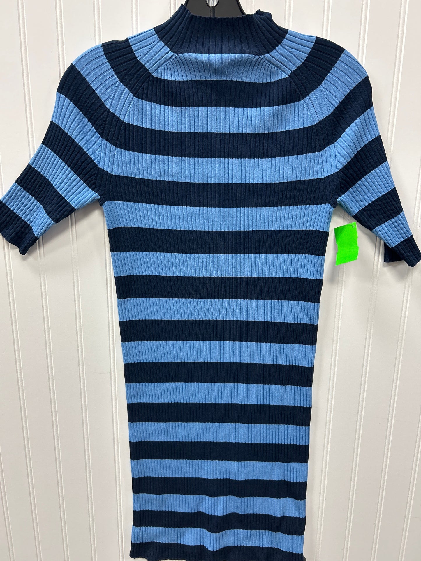 Dress Casual Midi By Michael By Michael Kors In Blue, Size:M