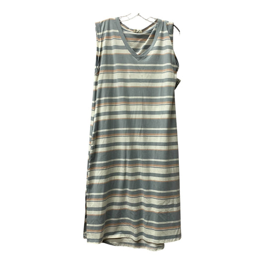 Dress Casual Maxi By Umgee In Grey & Pink, Size:S