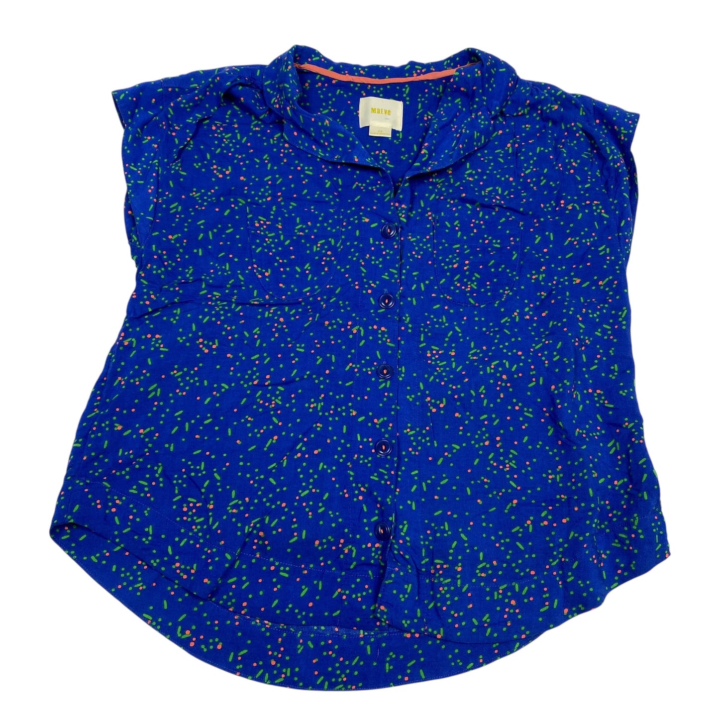 Top Sleeveless By Maeve In Blue, Size:Xs