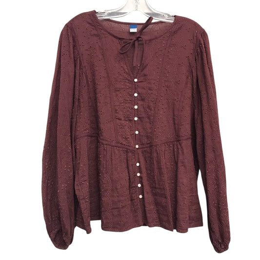 Top Ls By Old Navy In Red, Size:L