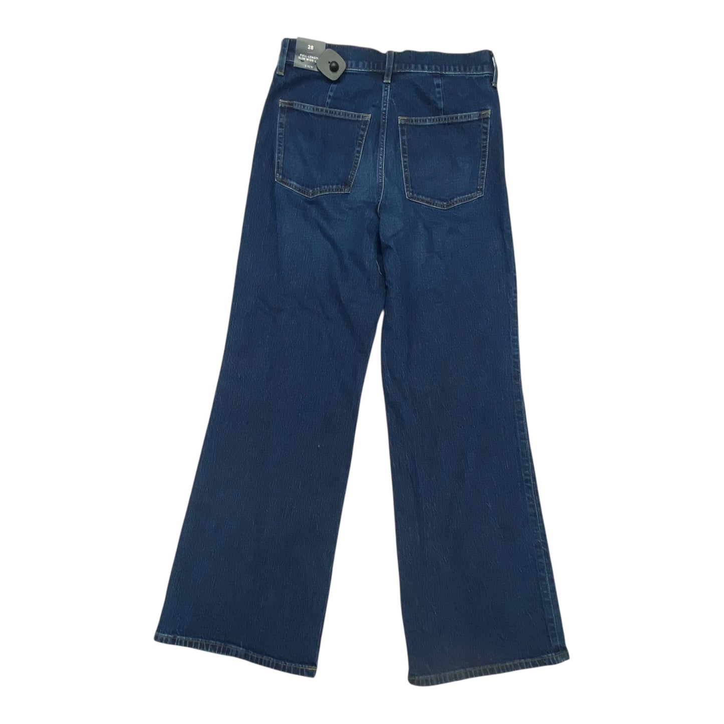Jeans Wide Leg By J. Crew In Blue, Size:6