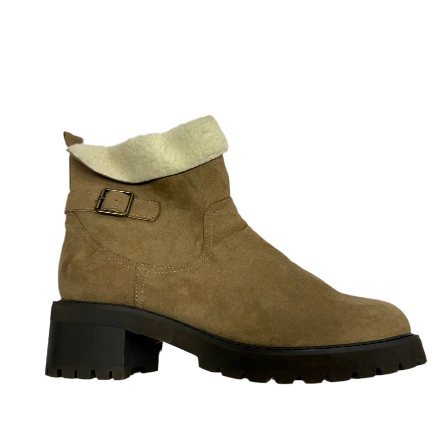 Boots Ankle Heels By Lane Bryant In Brown, Size: 10