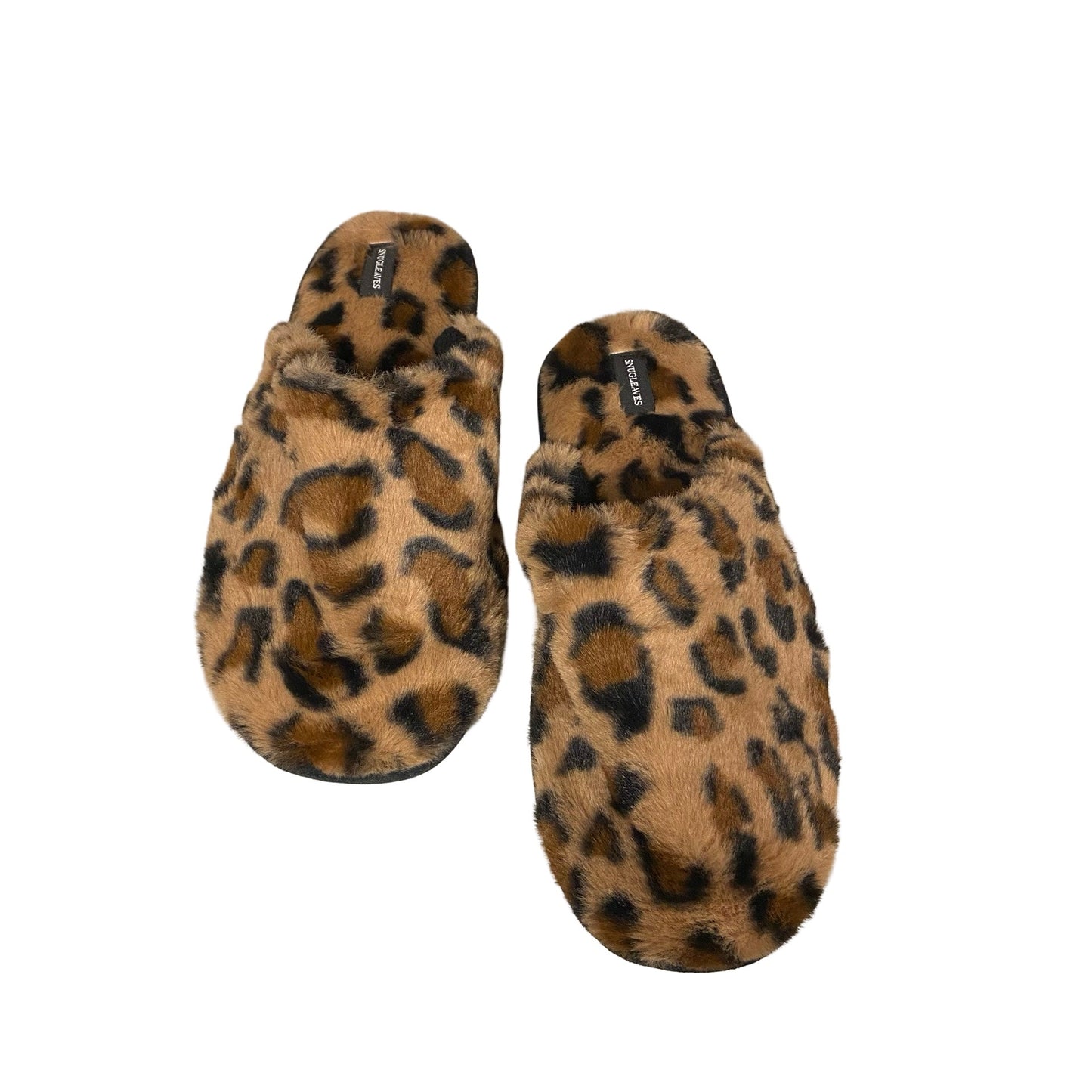Shoes Flats By Snugleaves In Animal Print, Size:9