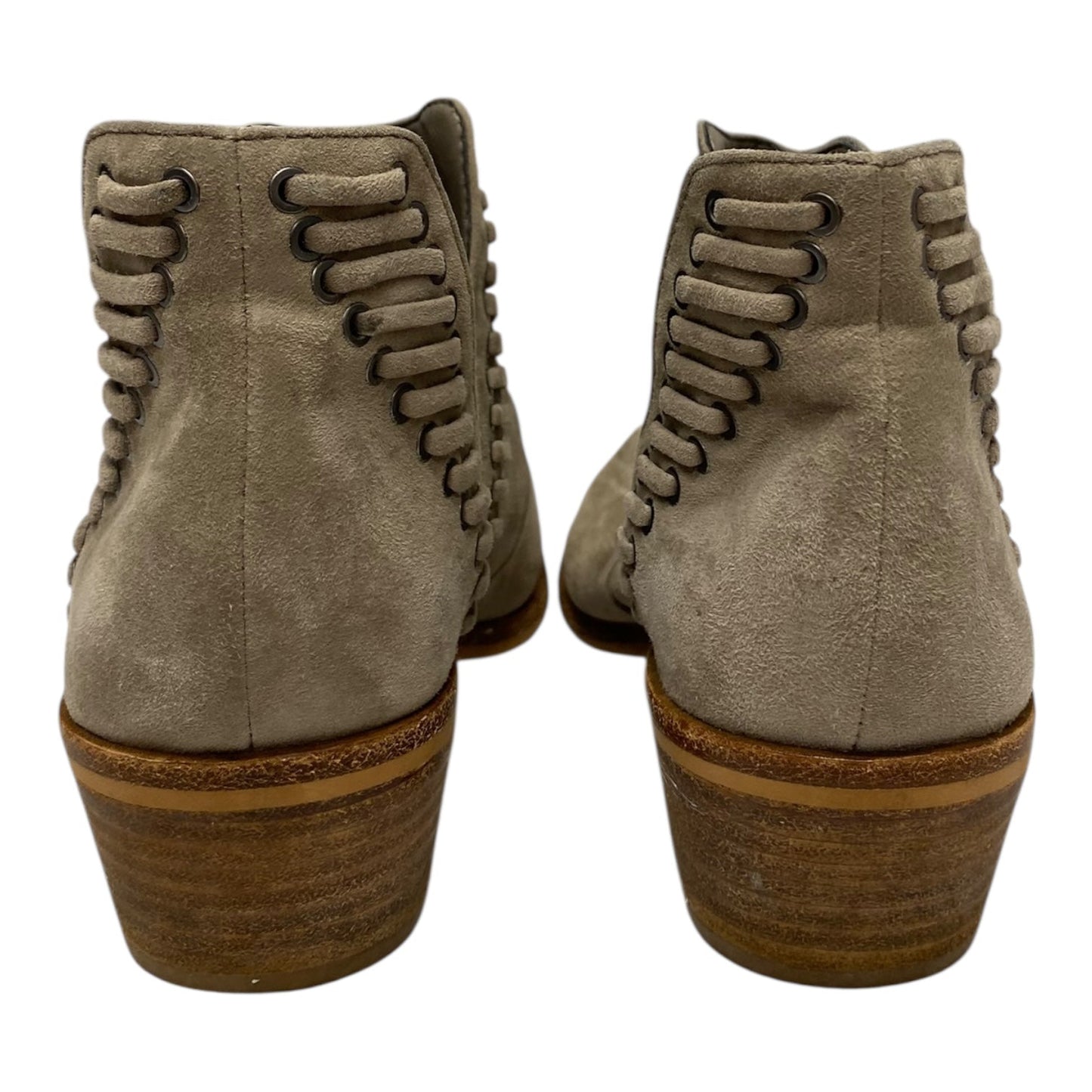 Boots Ankle Flats By Vince Camuto In Tan, Size:6