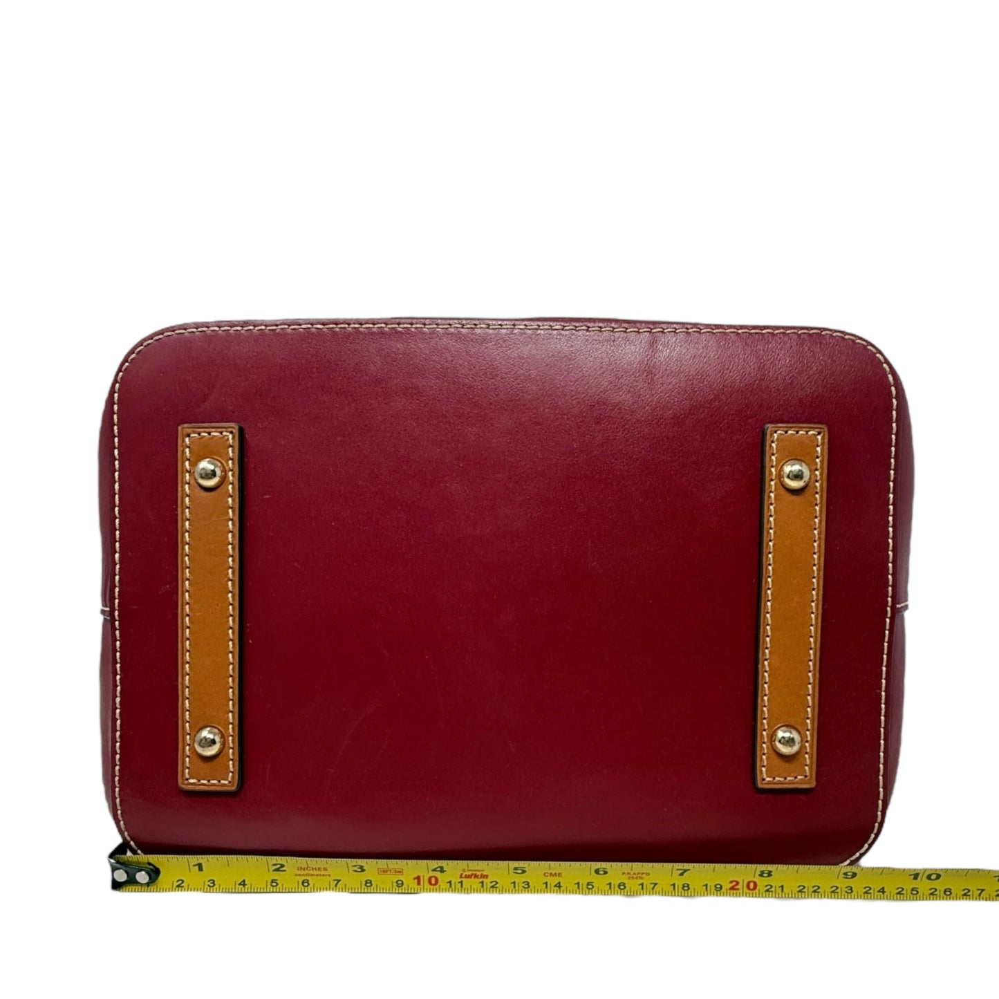 Wexford Leather Tasha Drawstring Shoulder Bag Designer By Dooney And Bourke, Size: Medium