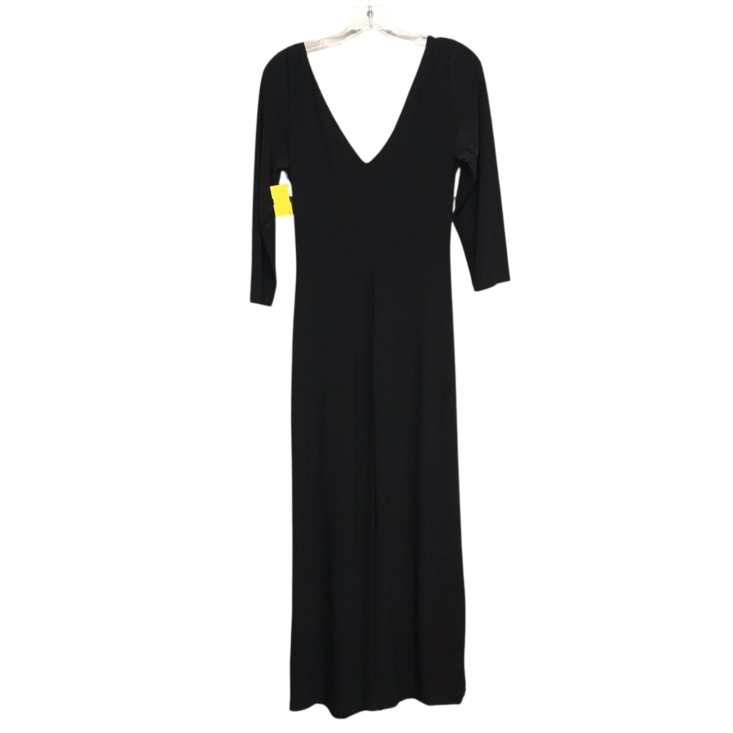 Dress Party Long By Lauren By Ralph Lauren In Black, Size:L