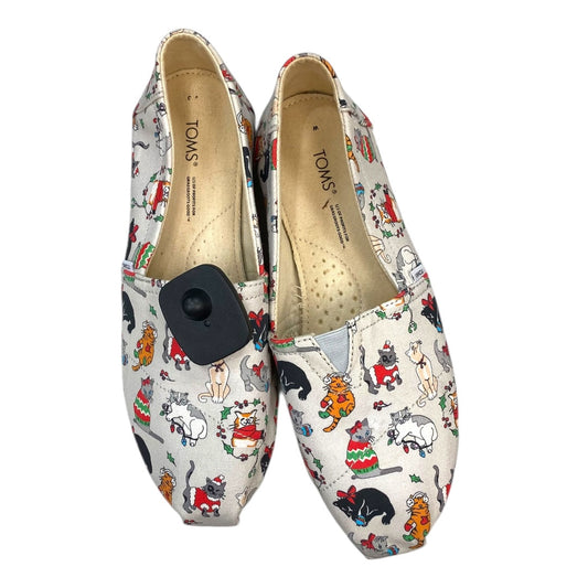 Shoes Flats By Toms In Multi, Size:9