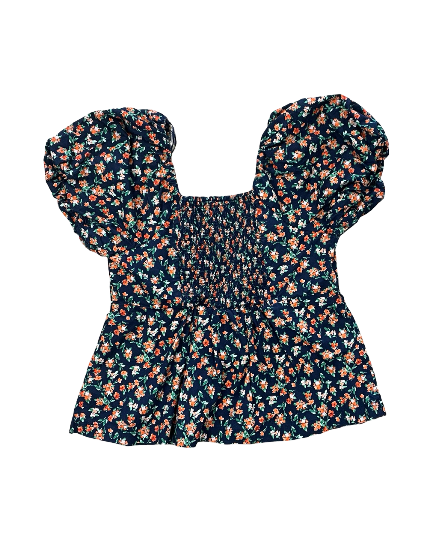 Top Ss By Old Navy In Floral Print, Size:L