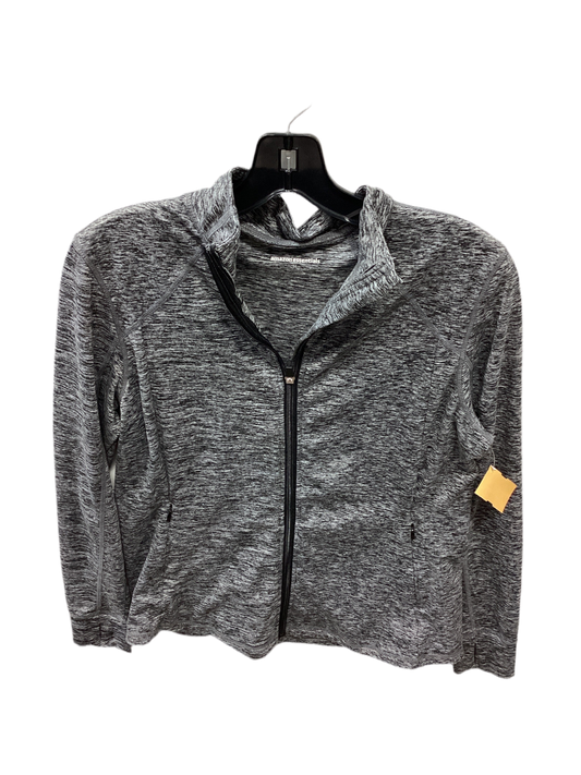 Athletic Jacket By Amazon Essentials In Grey, Size:M
