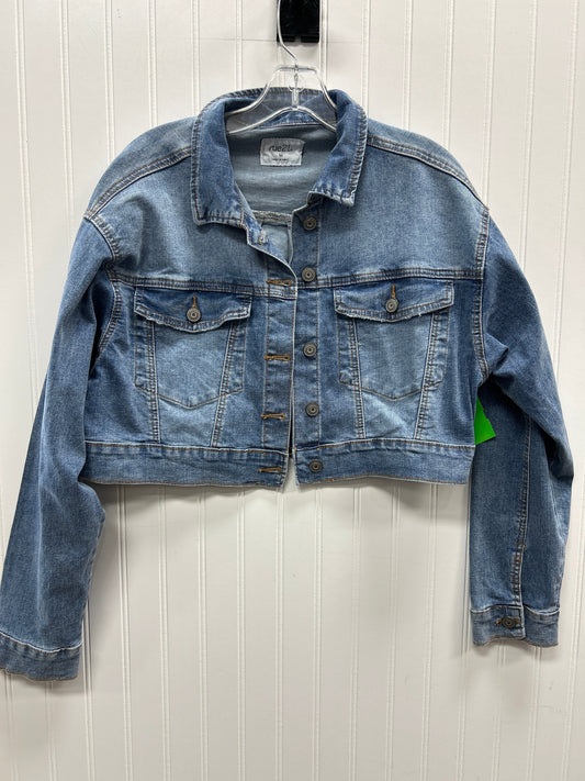 Jacket Denim By Rue 21 In Blue Denim, Size:M