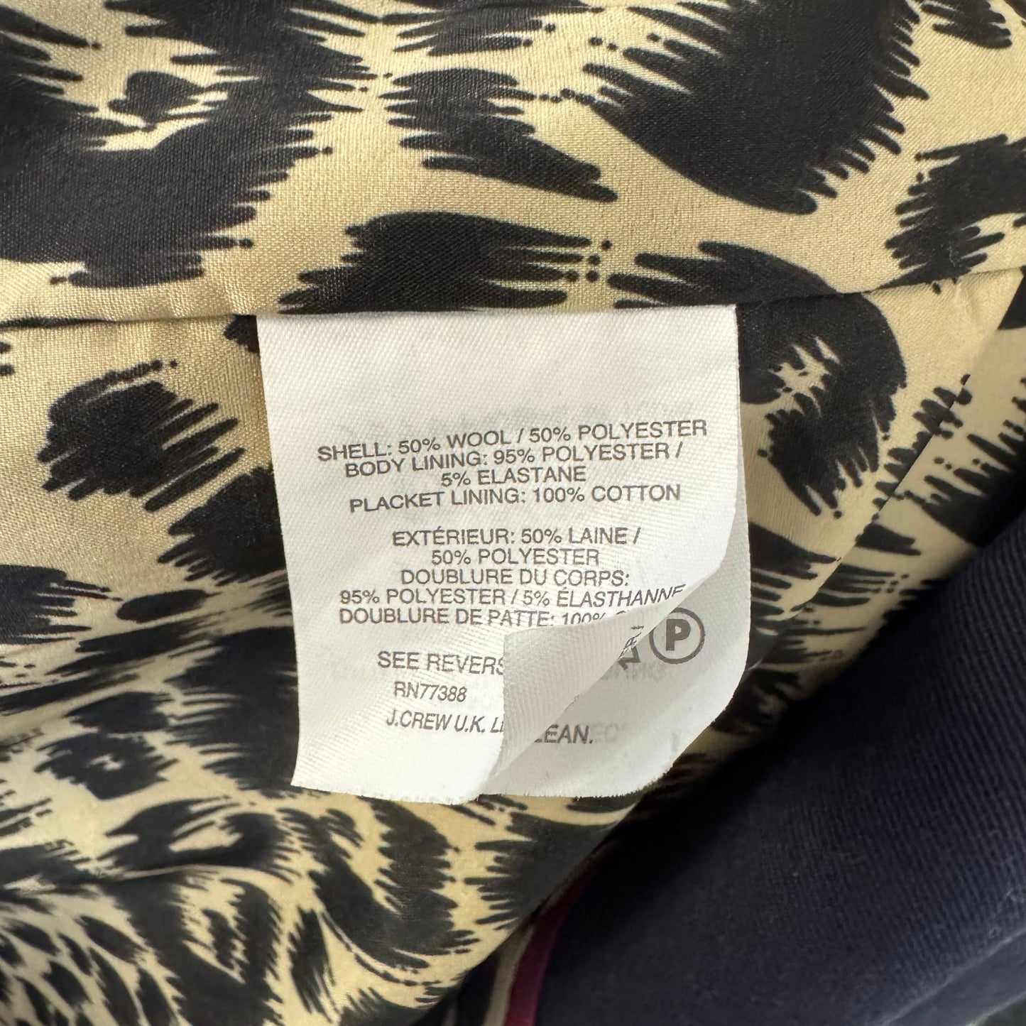 Double Leopard Topcoat By J. Crew In Animal Print, Size: 4