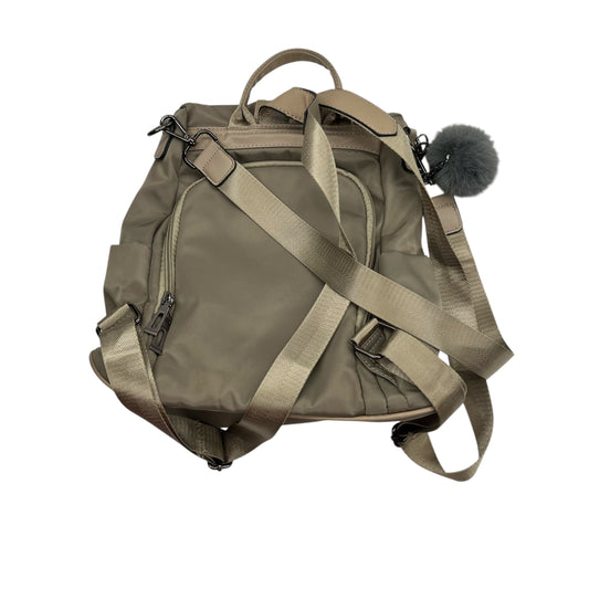 Backpack By Clothes Mentor In Tan, Size:Medium