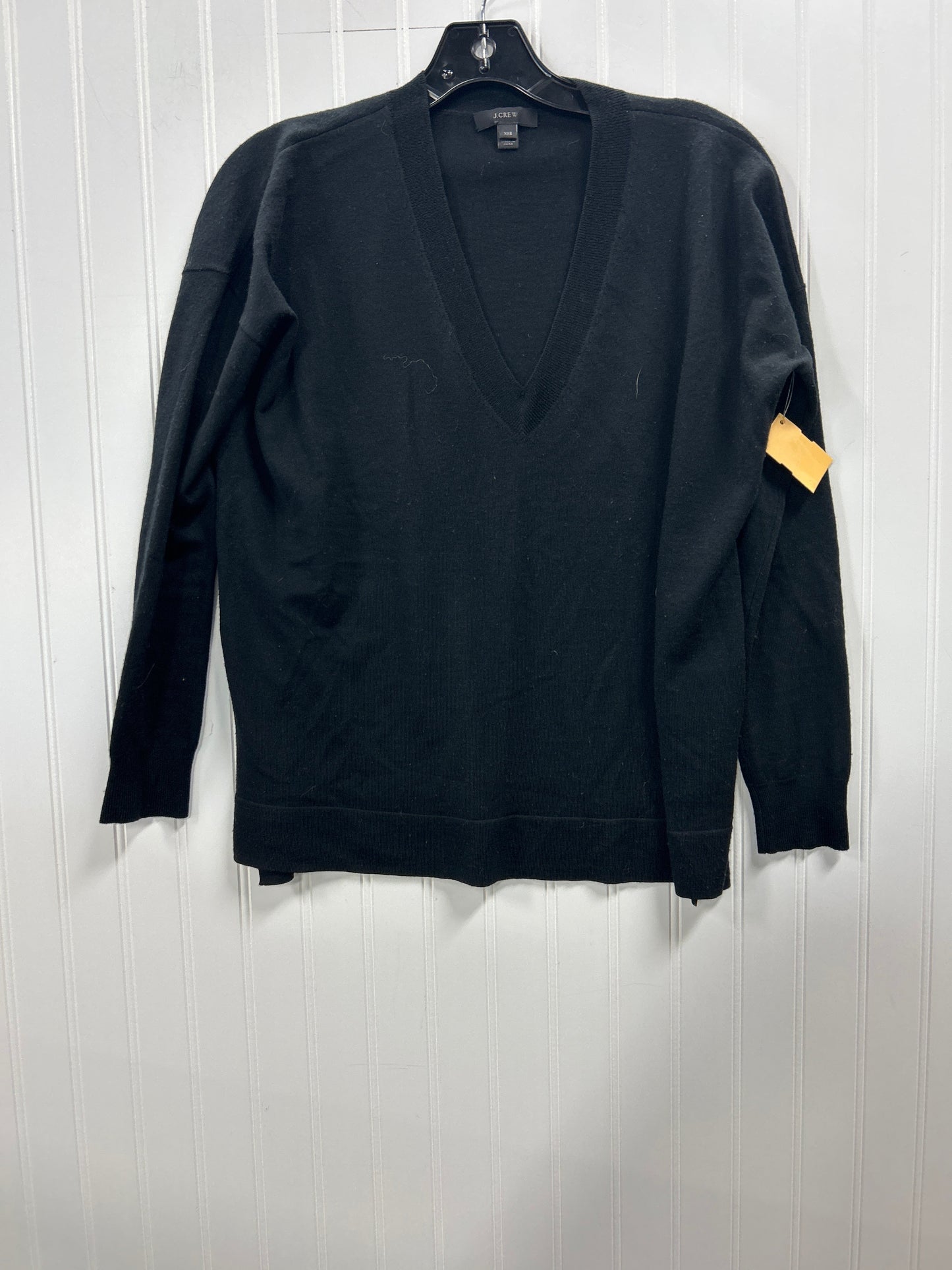 Top Ls By J. Crew In Black, Size:Xxs