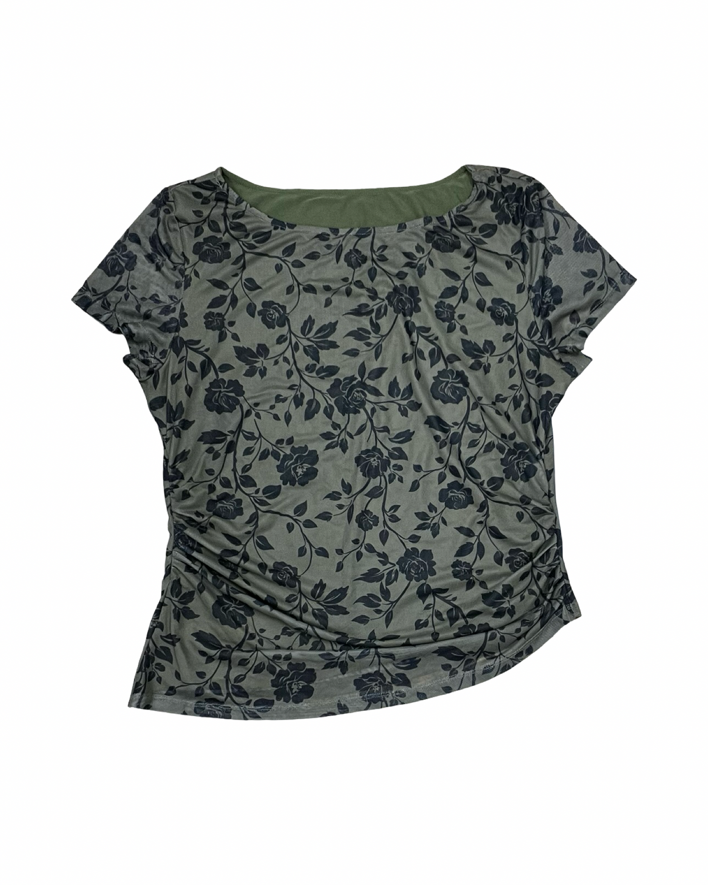 Top Ss By Clothes Mentor In Green, Size:Xl