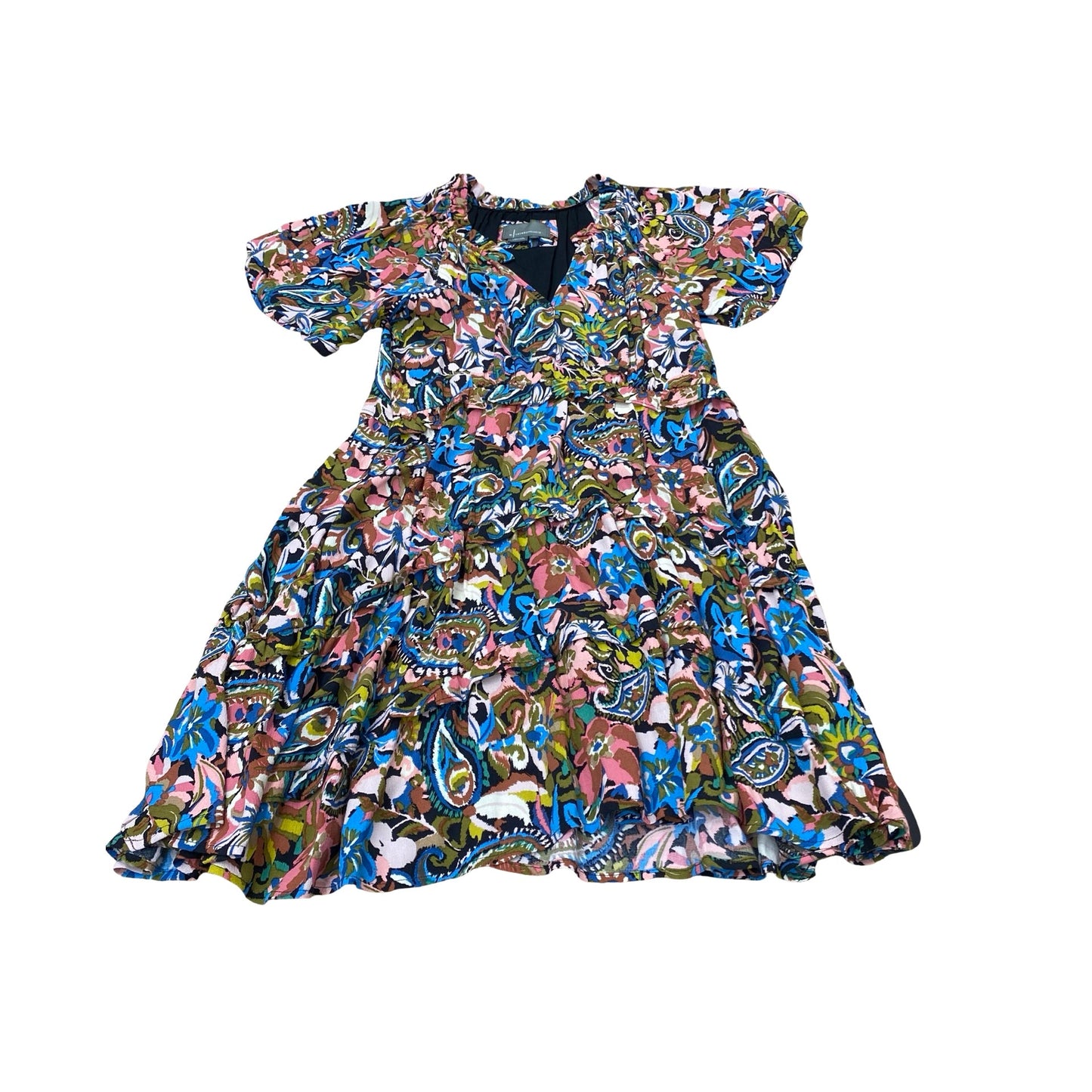 Dress Casual Midi By Anthropologie In Multi, Size:Sp