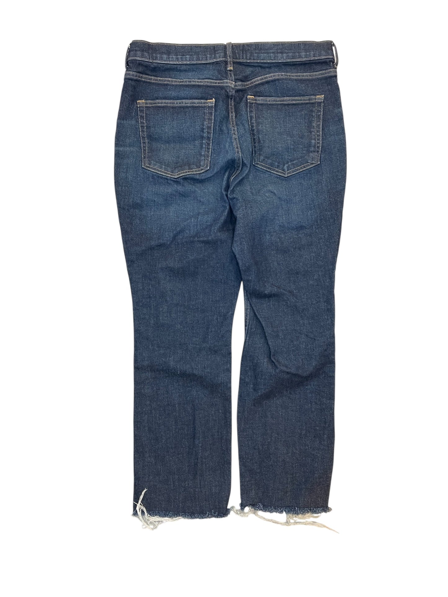 Jeans Straight By Everlane In Blue Denim, Size:14