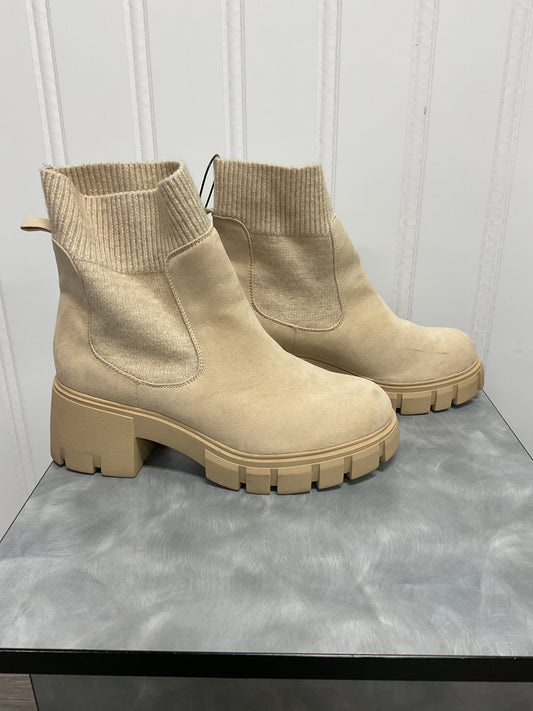 Boots Combat By Torrid In Tan, Size:10