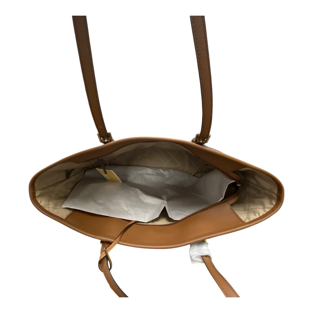 Handbag Designer By Michael Kors In Brown, Size:Large