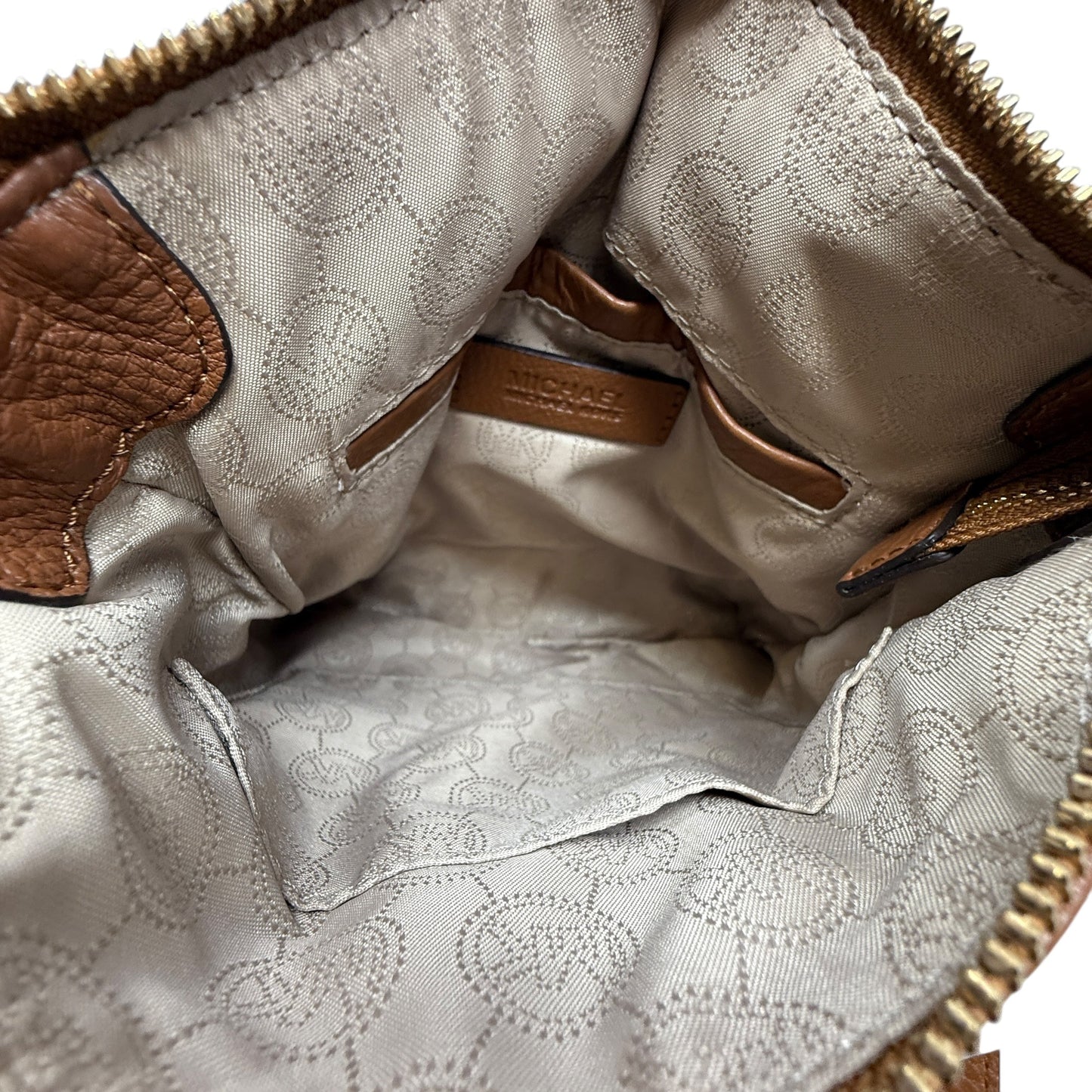 Camden Drawstring Crossbody Designer By Michael Kors, Size: Medium