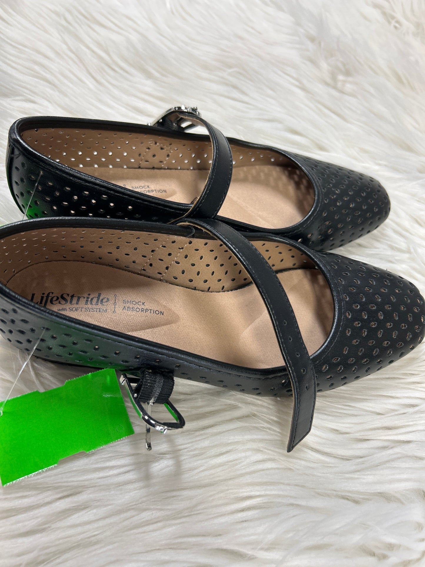 Shoes Flats By Life Stride In Black, Size:5