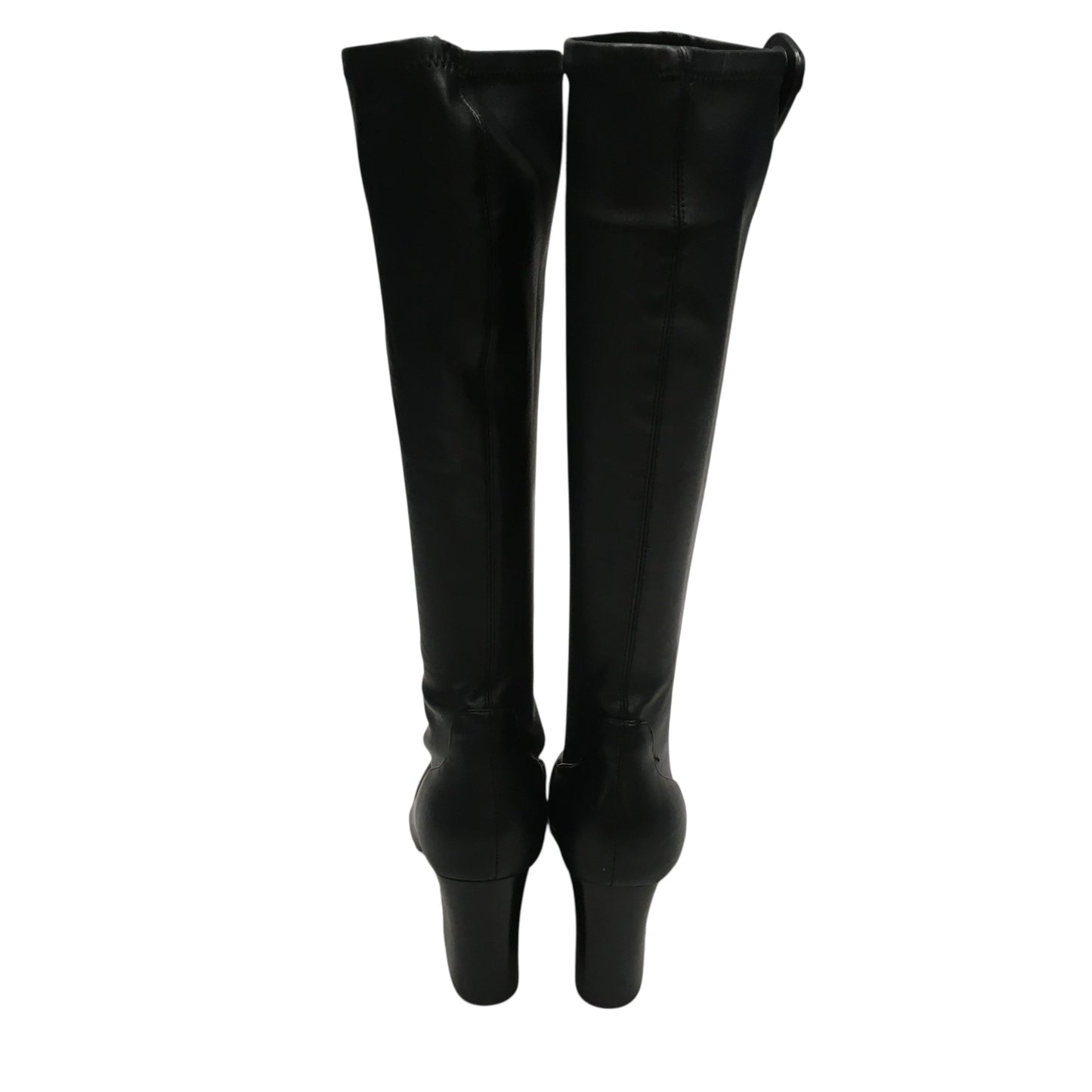 Boots Knee Heels By Donald Pliner In Black, Size:9